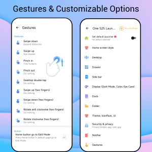 اسکرین شات 7 برنامه One S26 Launcher - S26 One Ui