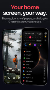 اسکرین شات 1 برنامه One4Home: Launcher & Themes