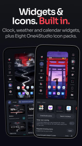 اسکرین شات 5 برنامه One4Home: Launcher & Themes