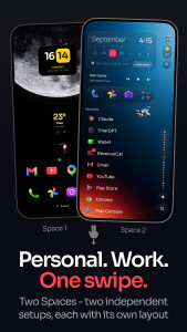 اسکرین شات 4 برنامه One4Home: Launcher & Themes
