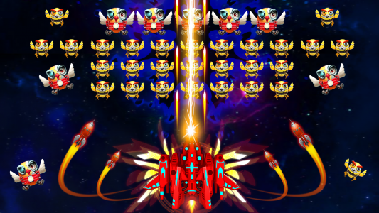 اسکرین شات 7 بازی Galaxy Attack: Chicken Shooter
