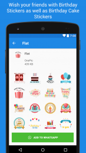 اسکرین شات 8 برنامه Birthday Stickers - WASticker