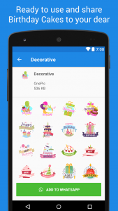 اسکرین شات 4 برنامه Birthday Stickers - WASticker