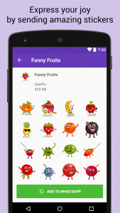اسکرین شات 6 برنامه Funny Sticker Packs WASticker