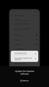 اسکرین شات 3 برنامه OnePlus Buds