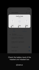اسکرین شات 1 برنامه OnePlus Buds