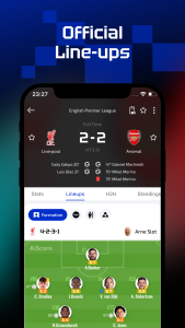 اسکرین شات 2 برنامه AiScore - Live Sports Scores