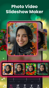 اسکرین شات 1 برنامه Slideshow Maker & Music Video