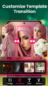 اسکرین شات 2 برنامه Slideshow Maker & Music Video