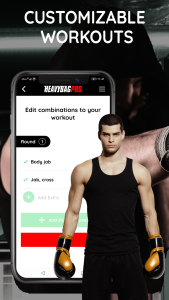 اسکرین شات 7 برنامه Boxing Training & Workout App