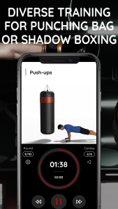 اسکرین شات 6 برنامه Boxing Training & Workout App