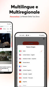 اسکرین شات 4 برنامه Opera News: Ultime notizie