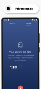 اسکرین شات 5 برنامه Opera Browser: Fast & Private