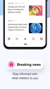 اسکرین شات 7 برنامه Opera Mini browser beta
