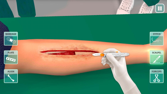 اسکرین شات 2 بازی Hospital Simulator Doctor Game