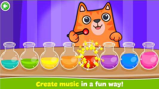اسکرین شات 3 بازی Coloring, Music and Games