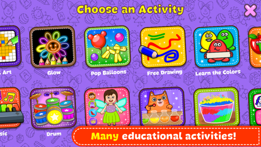 اسکرین شات 3 بازی Princess Coloring Book & Games