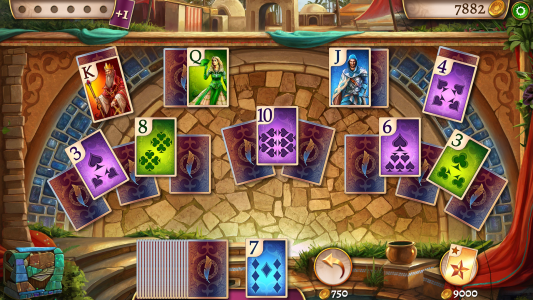 اسکرین شات 3 بازی Solitaire Royals Matching Game