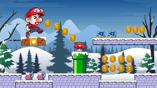 اسکرین شات 2 بازی Bob's World 2 - Running game