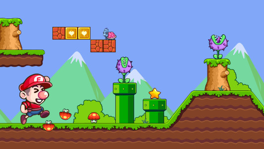 اسکرین شات 4 بازی Bob's World 2 - Running game