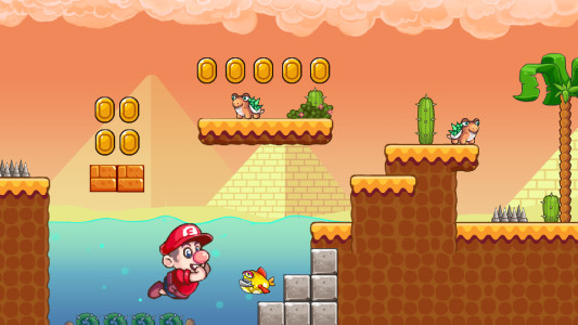 اسکرین شات 6 بازی Bob's World 2 - Running game