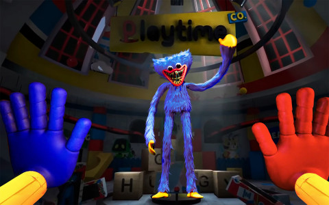 اسکرین شات 1 بازی Poppy Huggy Wuggy Hide 'N Seek