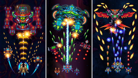 اسکرین شات 6 بازی Galaxiga: Galaxy Arcade Game
