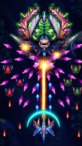اسکرین شات 2 بازی Galaxiga: Galaxy Arcade Game