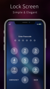 اسکرین شات 3 برنامه OS16 Lockscreen for iphone 14
