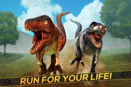 اسکرین شات 6 بازی Jurassic Run Attack: Dino Era