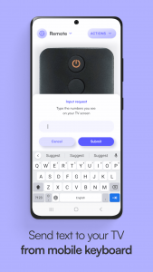 اسکرین شات 6 برنامه Remote control for Xiaom Mibox