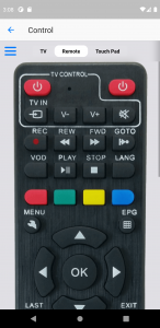 اسکرین شات 4 برنامه Remote Control For NXT DIGITAL