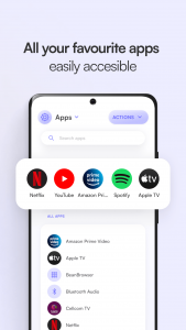 اسکرین شات 4 برنامه TV Remote control for Sony TV