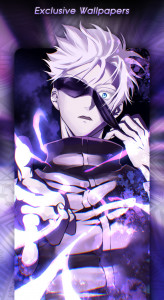 اسکرین شات 1 برنامه Anime Wallpapers 4K | HD