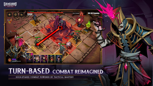 اسکرین شات 3 بازی Grimguard Tactics: Fantasy RPG