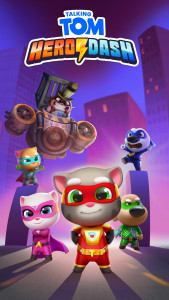 اسکرین شات 6 بازی Talking Tom: Hero Dash Run