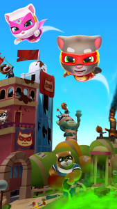اسکرین شات 5 بازی Talking Tom Hero Dash