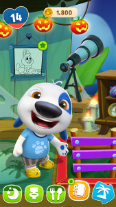 اسکرین شات 1 بازی My Talking Hank: Islands