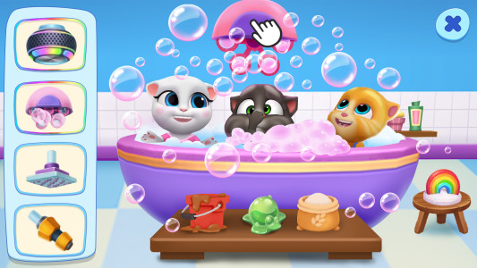 اسکرین شات 6 بازی My Talking Tom Friends