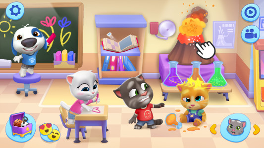 اسکرین شات 2 بازی My Talking Tom Friends