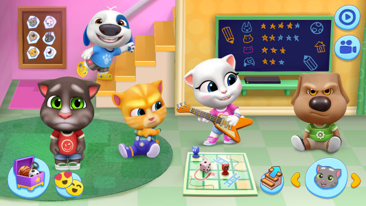 اسکرین شات 7 بازی My Talking Tom Friends