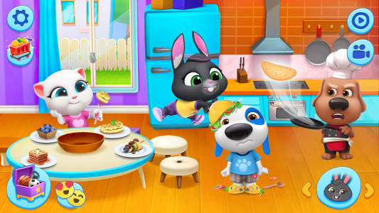 اسکرین شات 7 بازی My Talking Tom Friends