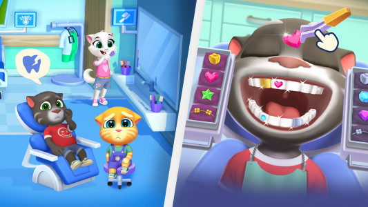 اسکرین شات 4 بازی My Talking Tom Friends 2