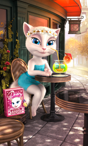 اسکرین شات 4 برنامه Talking Angela