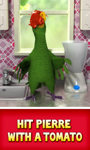 اسکرین شات 3 برنامه Talking Pierre the Parrot