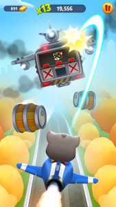اسکرین شات 3 بازی Talking Tom Gold Run