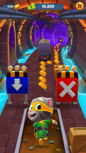 اسکرین شات 4 بازی Talking Tom Gold Run