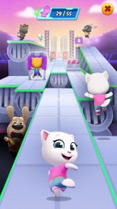 اسکرین شات 2 بازی Talking Tom Gold Run