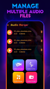 اسکرین شات 6 برنامه Video to Mp3 Audio Converter