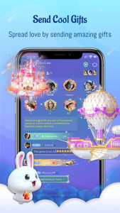 اسکرین شات 1 برنامه OyeTalk - Live Voice Chat Room